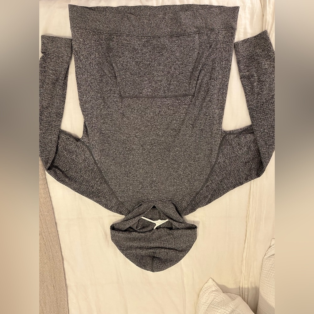 Lululemon engineered warmth hoodie Black/White XL